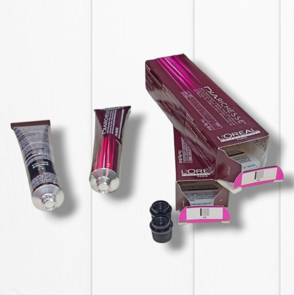 L'Oreal Professionnel DIARichesse 2 Tubes Ammonia-Free 6.3/6G Gingerbread - Picture 12 of 16